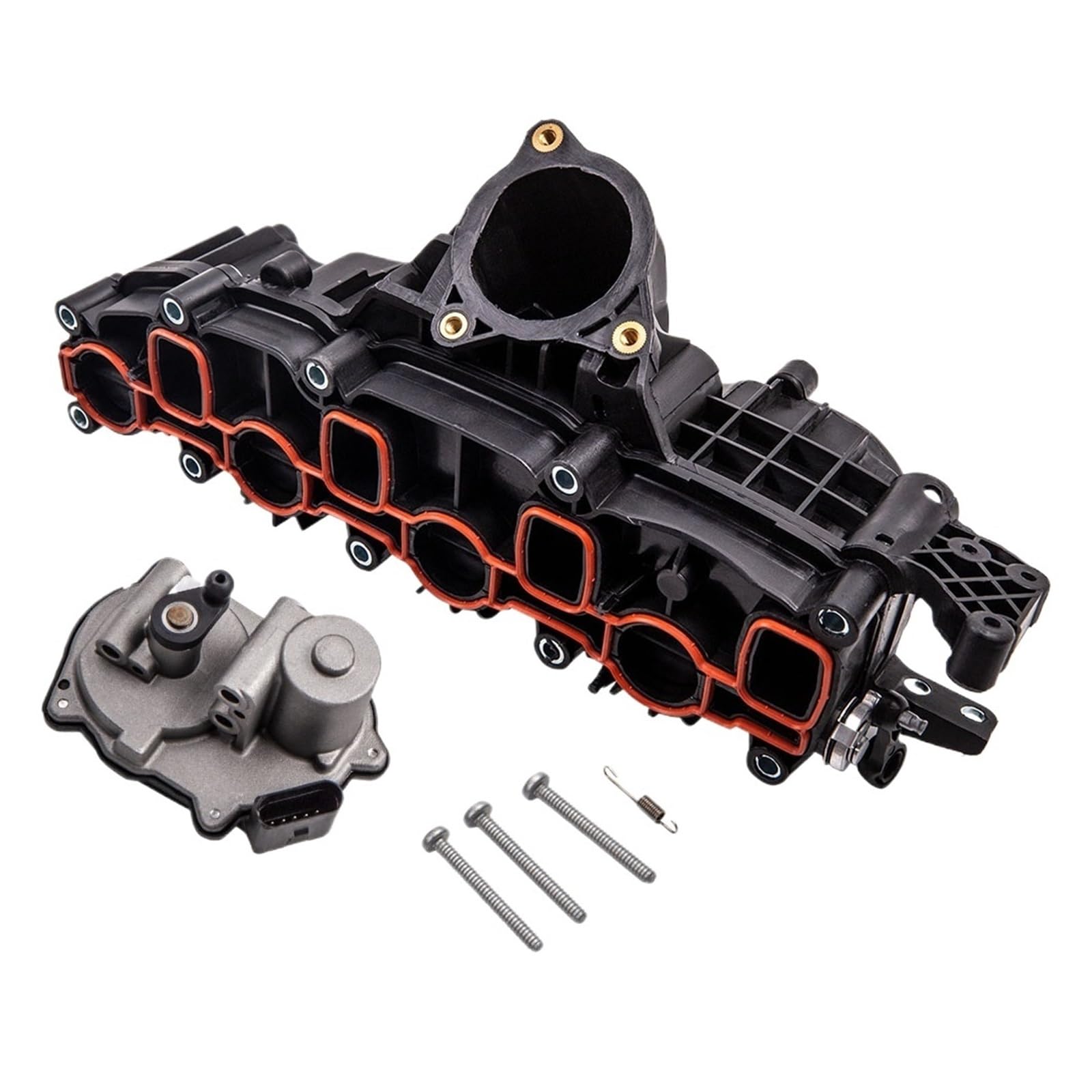 New INTAKE MANIFOLD 03L129711E With FLAP ACTUATOR Motor For AUDI A3 A4 A5 A6 VW SEAT SKODA 2.0