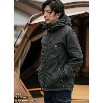 NANGA 別注 ダウンジャケット チャコール TAKIBI(タキビ) 生地 NANGA別注TAKIBIダウンジャケット｜ダウン/中綿｜ニコル公式通販