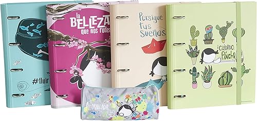 Miniatura 3 de Muxote Series 4 anillas con diseño de repuesto