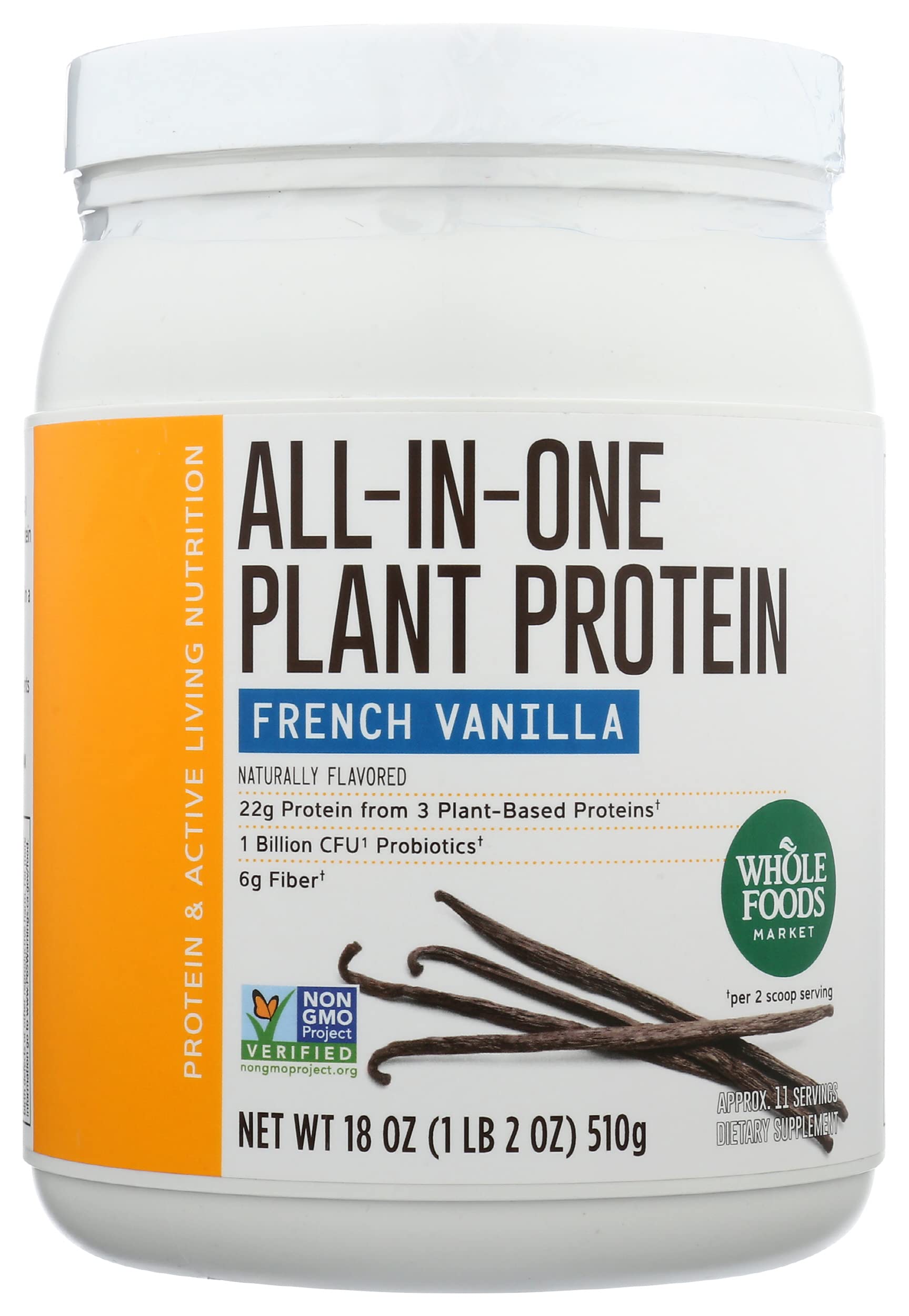 Protein Powder Plant All in One Vanilla CA Only, 18 Ounce | Grocery Pickup  & Delivery | Whole Foods Market