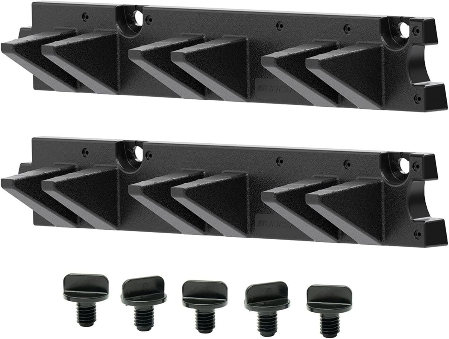 Suncast 7024480 4.5 x 25 x 5.25 in. Black Resin Tool Hanger