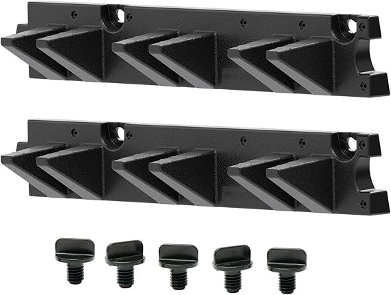 Amazon.com: Suncast Long Handle Tool Organizer, Resin Wall Mount ...