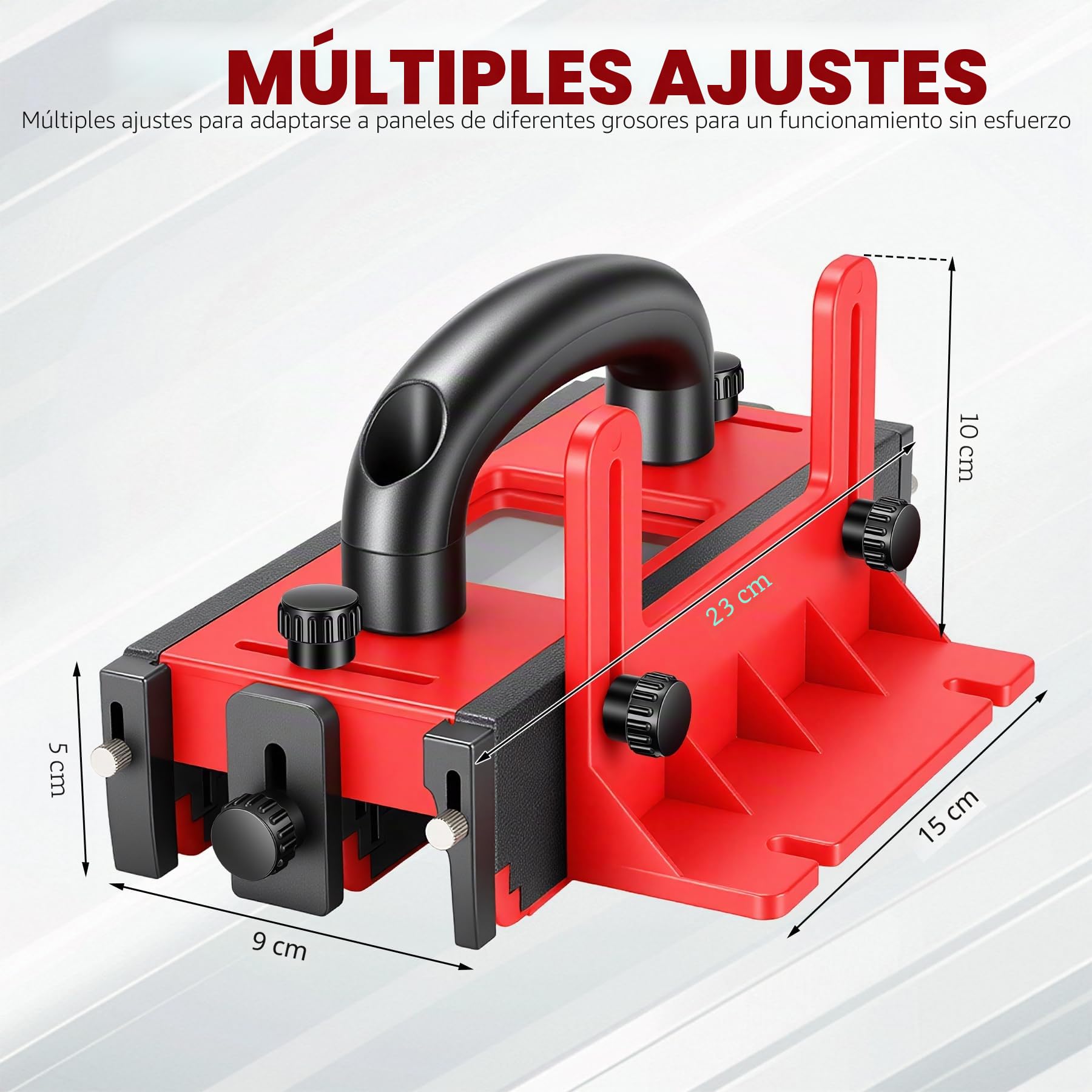 3D Bloque De Empuje, Regolabile Accesorio De Sierra Circular De Mesa, Bloque De Empuje Para Sierras De Mesa, Para Sierras De Mesa, Mesas De Fresado, Sierras De Cinta Y Ensambladoras