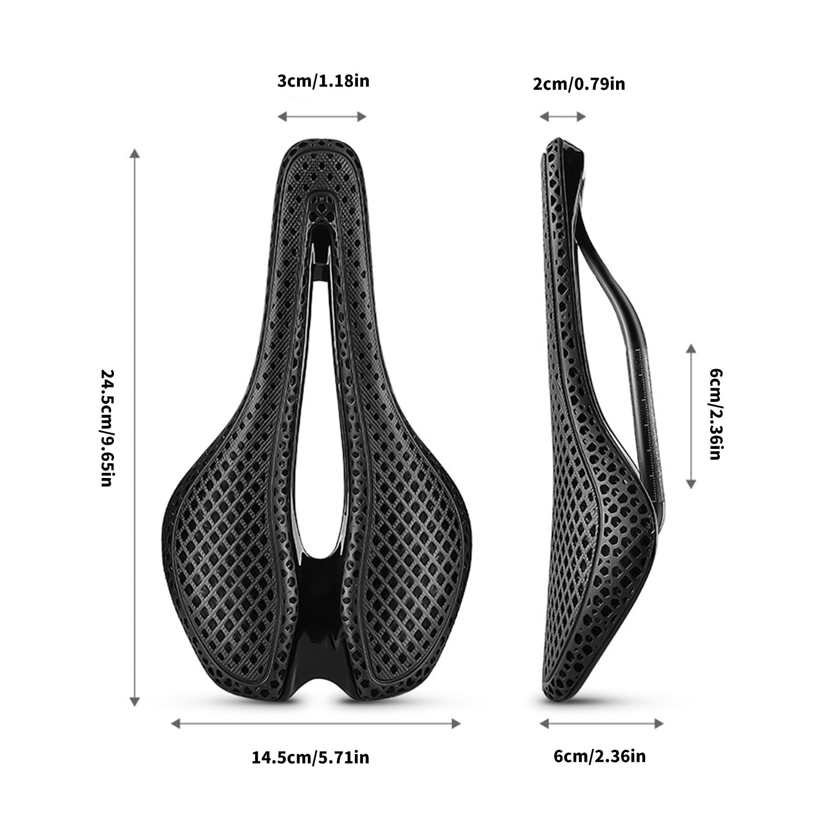 Selle de vélo de Route Respirante, Coussin de siège Absorbant Les