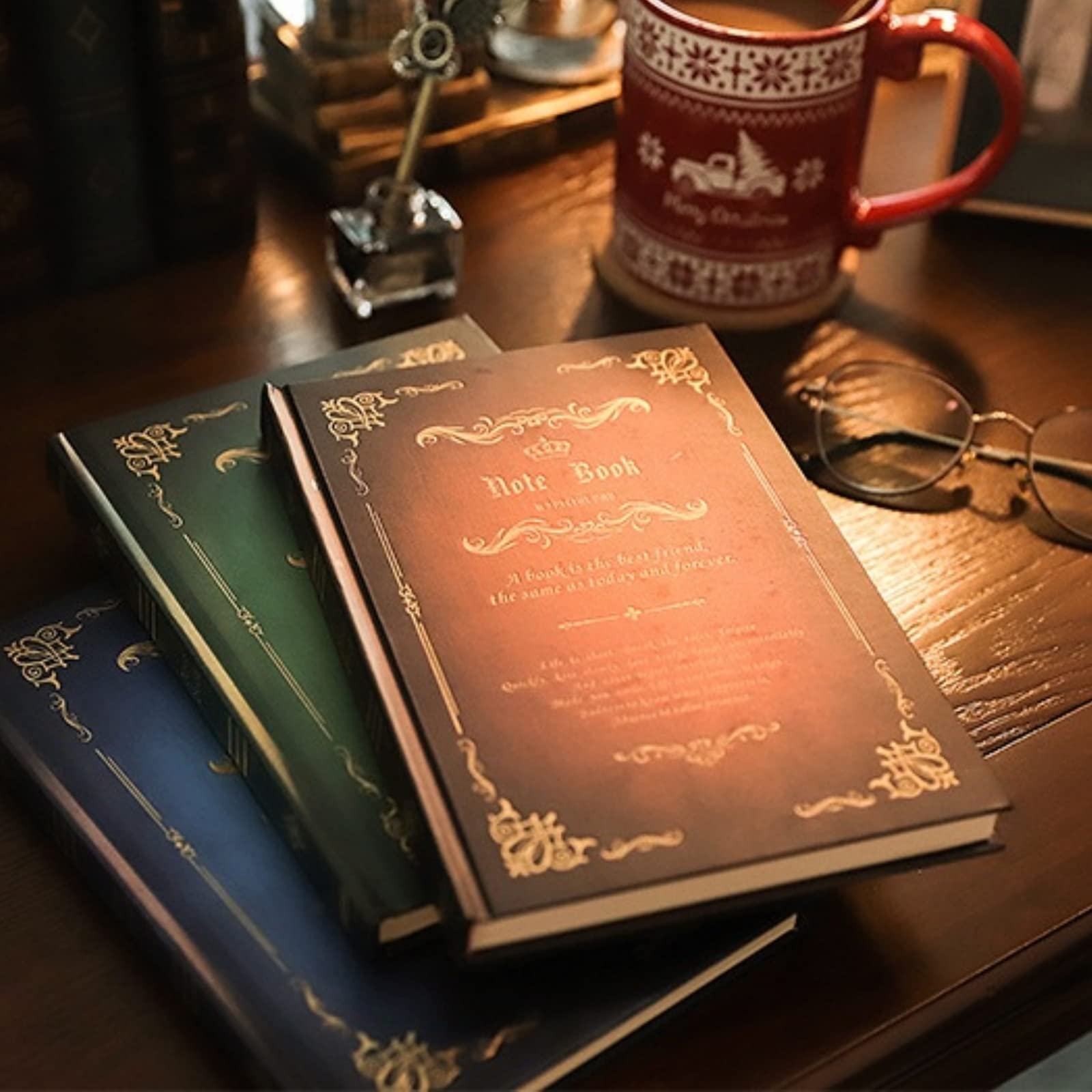 Amazon.co.jp: Copeflap アンティーク ノート a5 日記帳 ダイアリー 魔