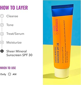Good Molecules Sheer Mineral Sunscreen SPF 30 50ml