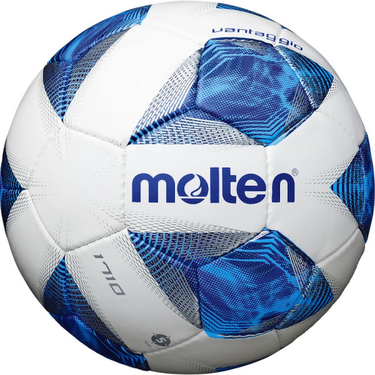 Molten 1710 Vantaggio Football | Superior Training Practice Ball | Extra Durable PU/PVC Cover For Multi-Surface Play | Size