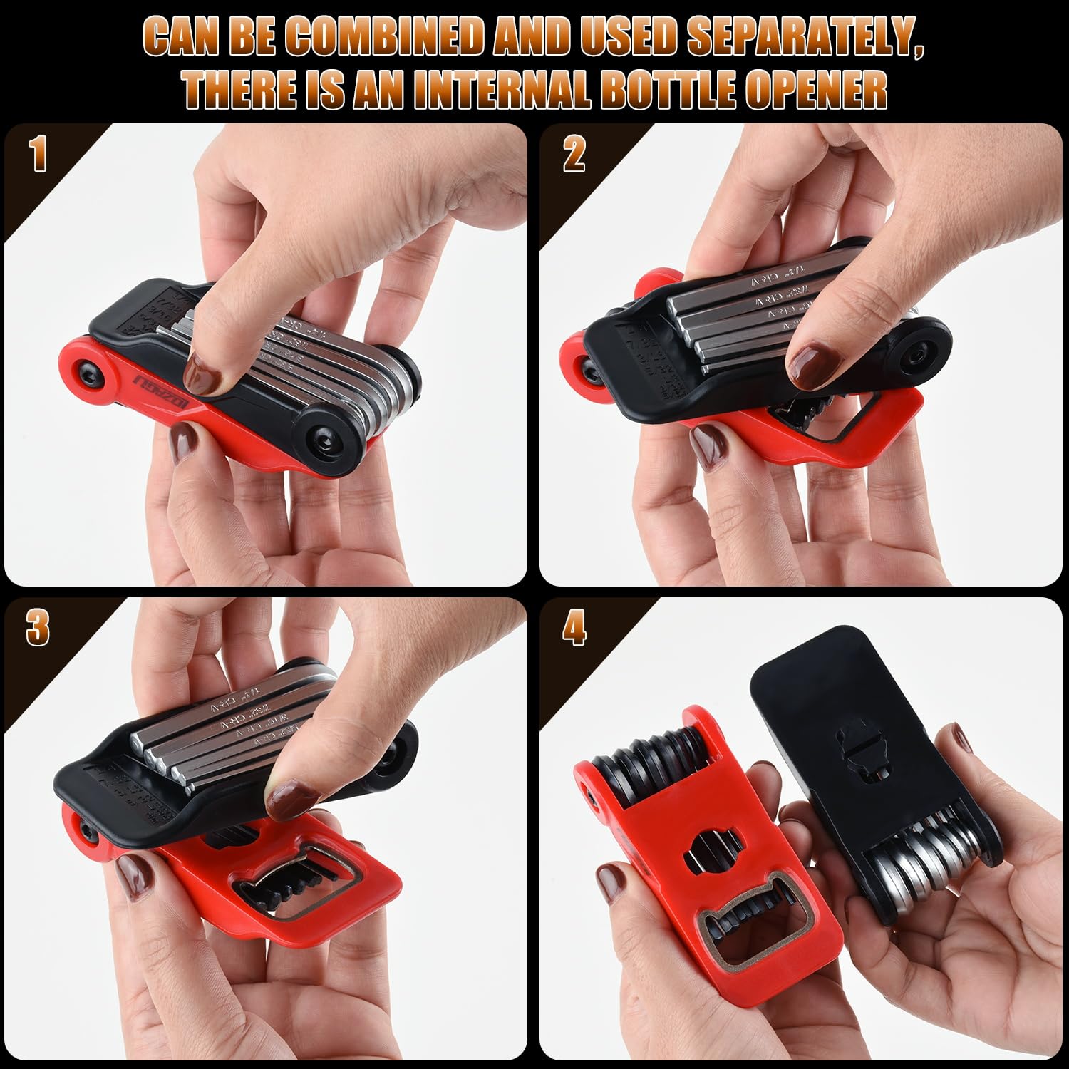 Amazon.co.jp: LOZAGU 折りたたみ式アレンレンチセット 14個