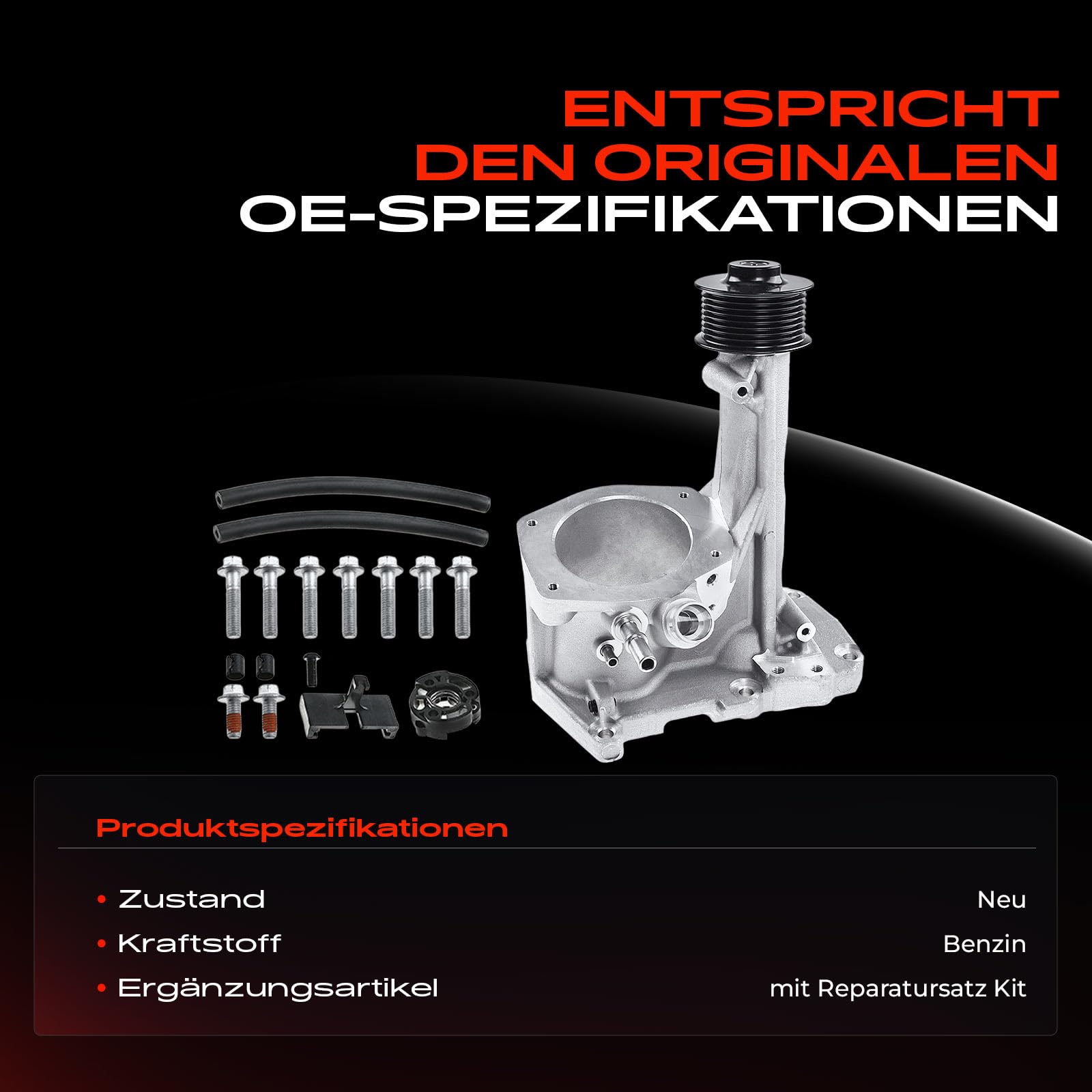 Frankberg Supercharger zestawy naprawcze rolki akcesoria kompatybilne z XF X250 XK X150 R-a-n-g-e R-o-v-e-r III L322 LM L320 Sport L320 5,0 l benzyna 2009-2015 LR088564