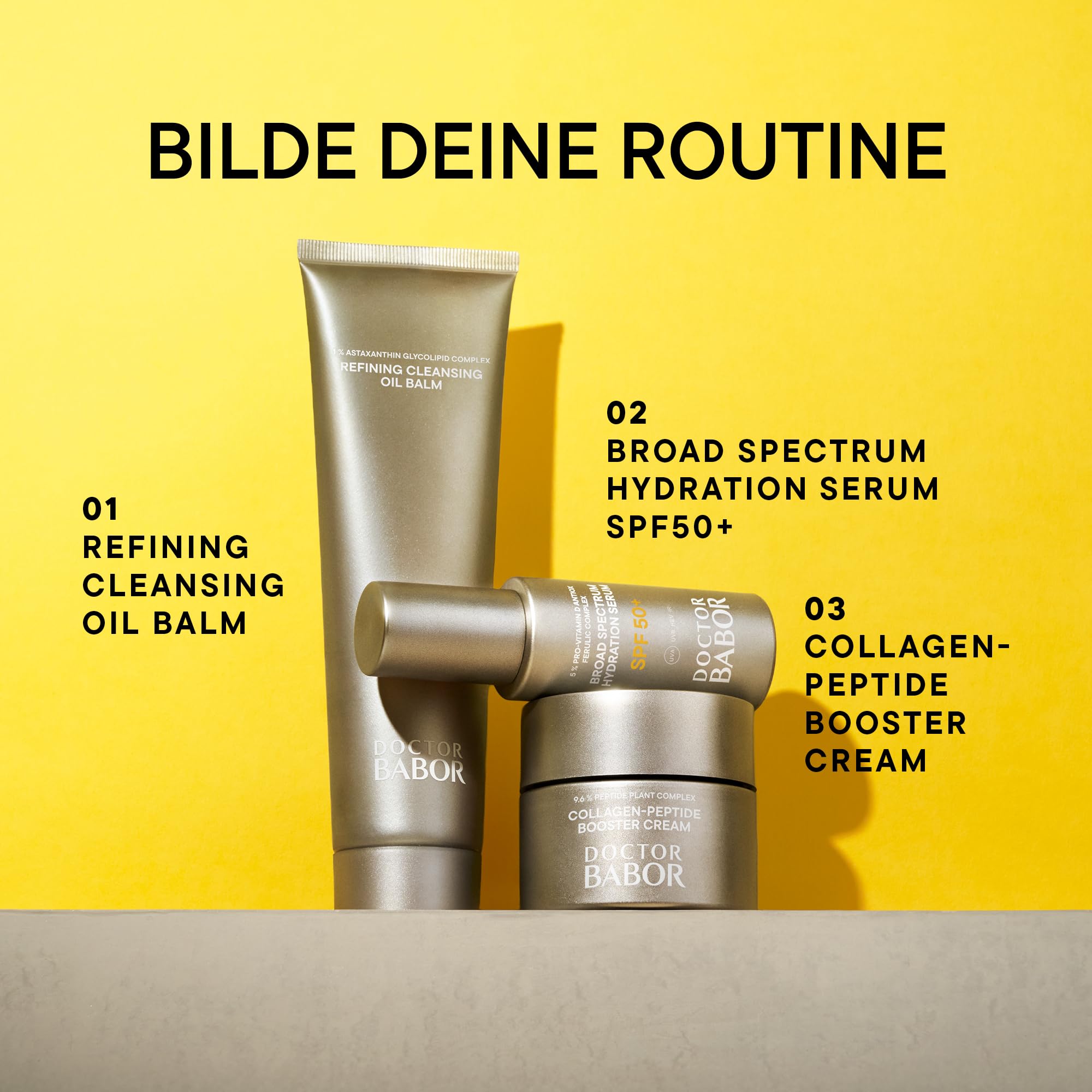 DOCTOR BABOR Solar Defense Broad Spectrum Hydration Serum LSF 50+ – leistungsstarker Sonnenschutz vor UVA/UVB, Blaulicht & Infrarot – professionelle Gesichtspflege für einen strahlenden Glow (30 ml)
