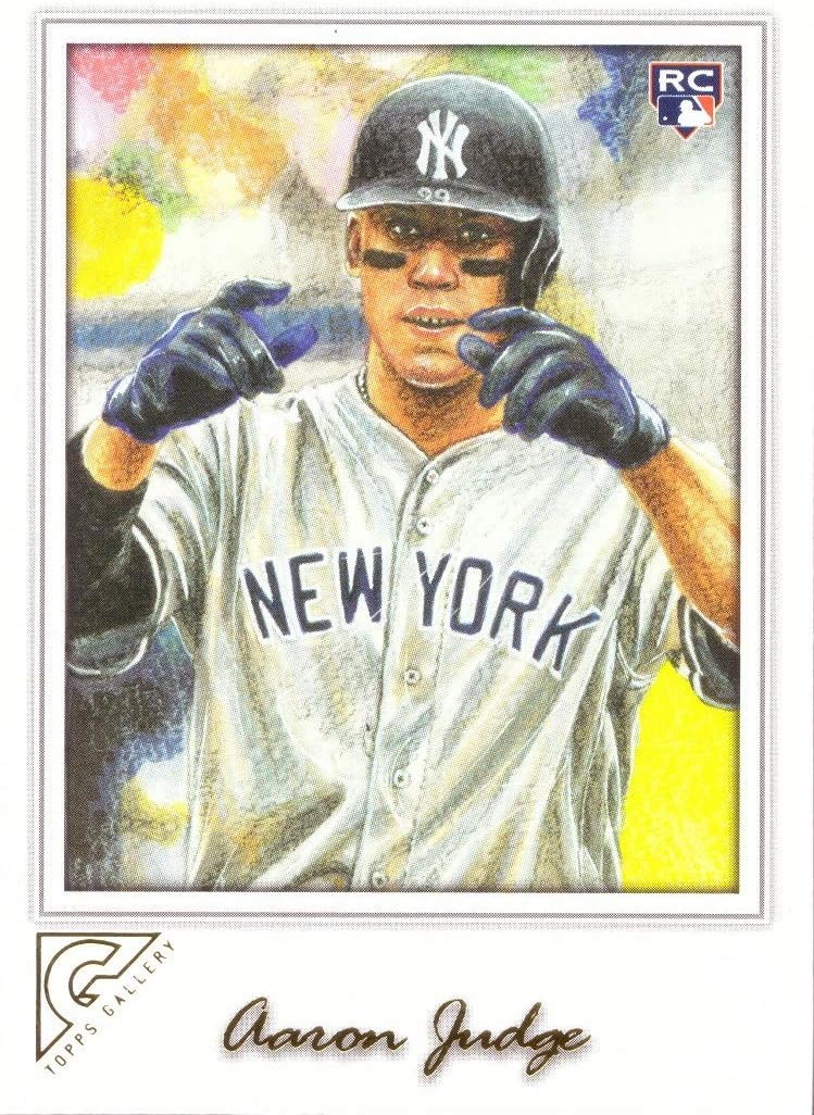 2017 Topps Gallery Baseball #117 Aaron Judge Rookie Card