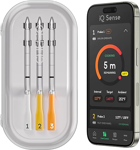 CHEF IQ Smart Thermometer - 3 Probes