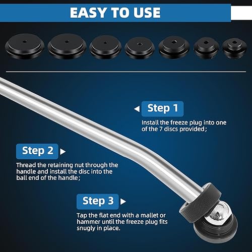 Miniatura 6 de Juego de herramientas de extracción de enchufe Frost