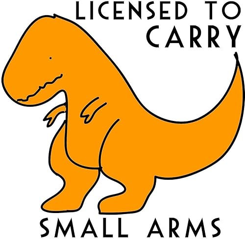 Miniatura 3 de CafePress Taza de café de cerámica con diseño de dinosaurio T Rex con licencia para llevar Small Arms T Rex taza de té 11 onzas