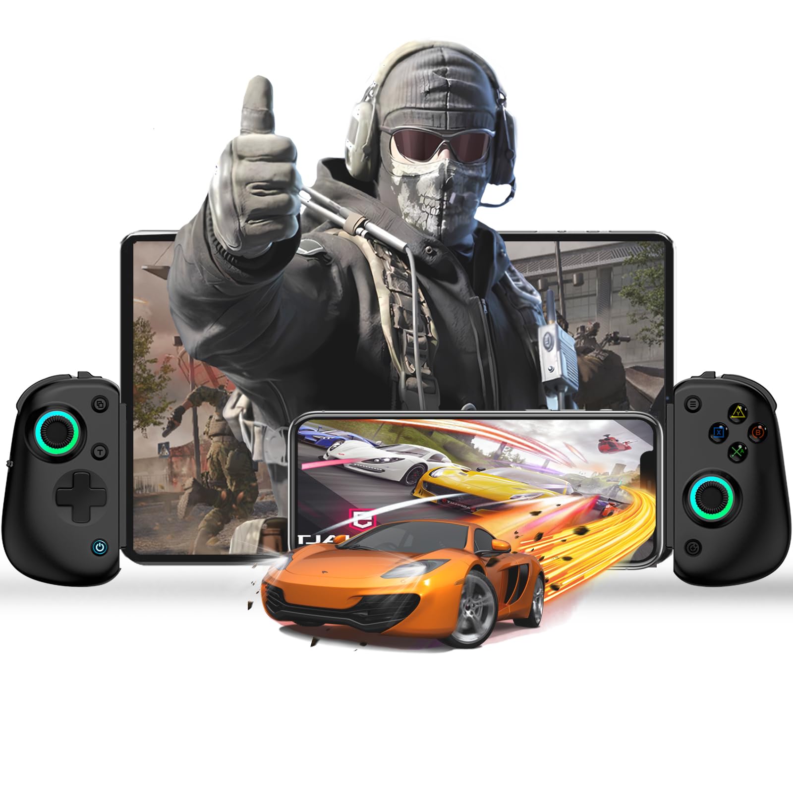 Photo 1 of [TROUBLE FUNCTIONING PROPERLY] Koiiko D8 Pro Bluetooth Controller for 12.9in iPad, iOS/Android/PC/Switch/PS4