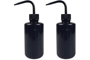 250ml Black Squeeze Bottle for Versatile Use