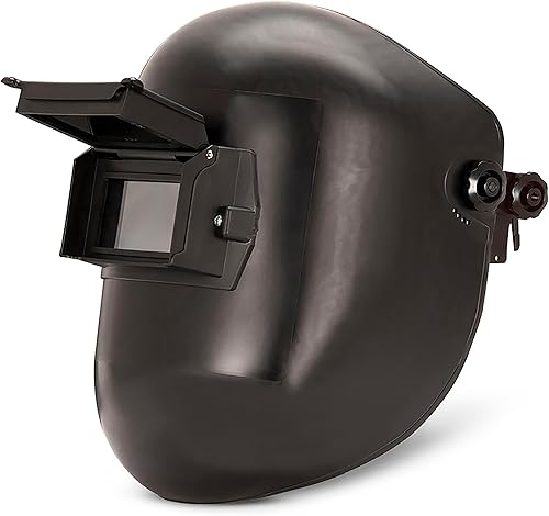 Jackson Safety PL 280 Campana de soldadura para tubería - Casco de soldadura frontal abatible - Sombra 10 (varios estilos y colores de sombreros),