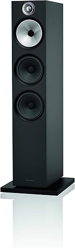 Bowers & Wilkins 603 S2 Anniversary Edition - Altavoz de pie  Cuenta con tweeter de aluminio de doble cúpula desacoplado, cono continuo FST de rango