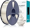 SUNLU PLA+ Filament 1.75mm, 3D Printer Filament, PLA Stronger Filament, Neatly Wound, Accuracy +/- 0.03mm, 1kg Clear