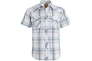 Western Cowboy Men's Big & Tall Plaid Shirts