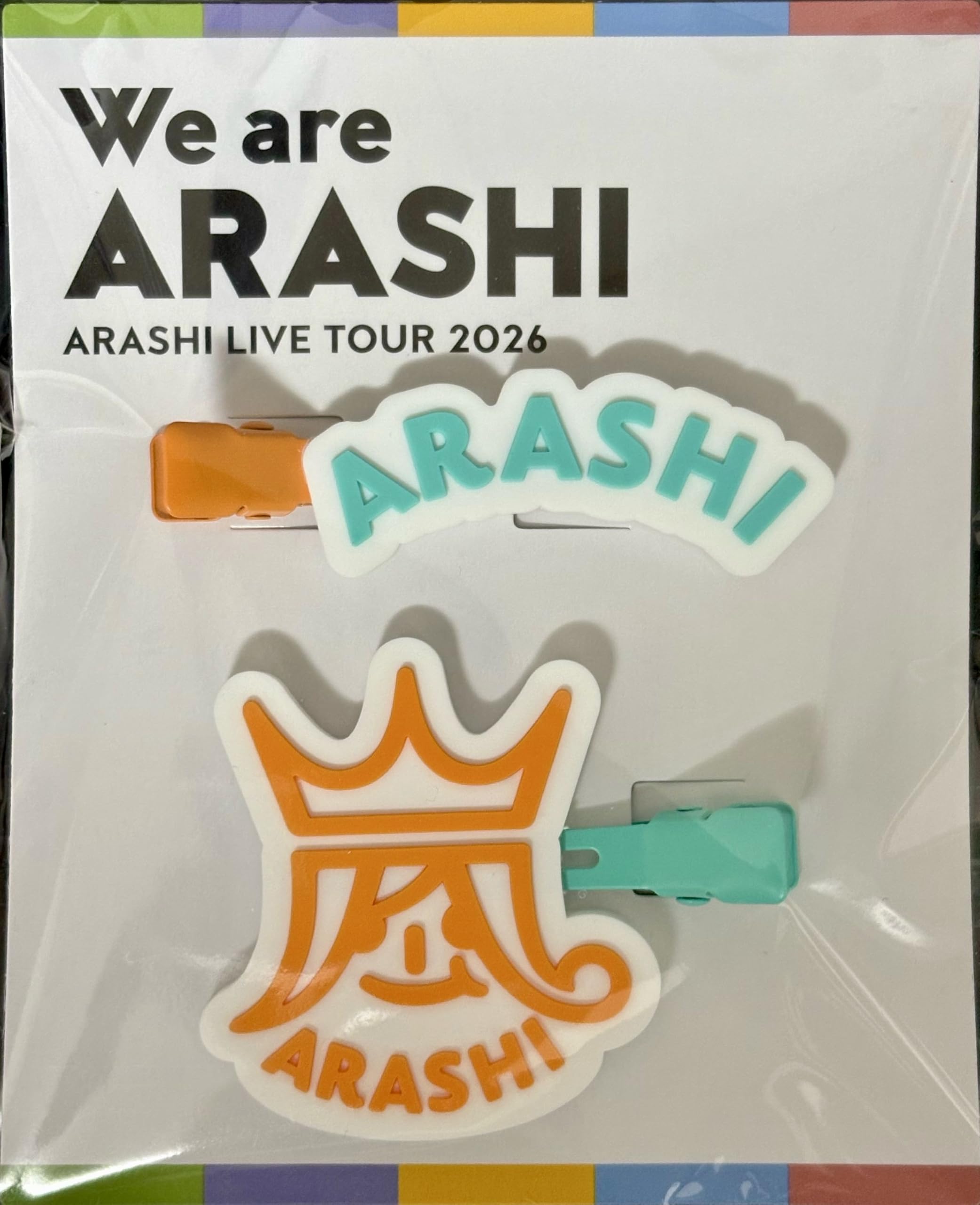 Amazon.co.jp: 【ヘアクリップ】 嵐 ARASHI LIVE TOUR 2026 「We are