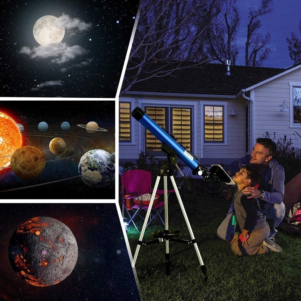 Telescopio Professionale per esploratori per Bambini, Vero telescopio scientifico per Principianti di Astronomia per Bambini per Esplorare Lo Spazio, Astronomia per Giovani, Giocattoli educativi
