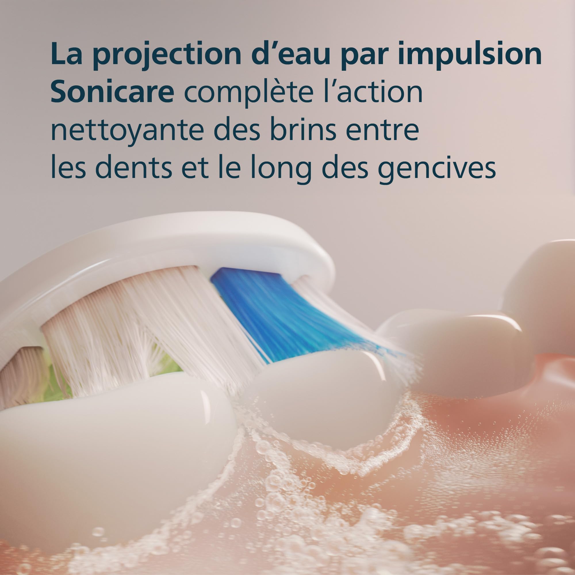 Philips Sonicare W2 Optimal - têtes de brosse à dents de rechange d'origine, blanc, lot de 2, HX6062/87 - 4