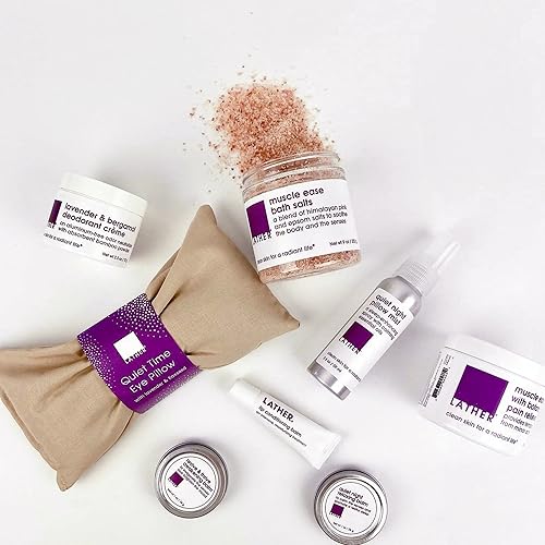 Miniatura 6 de LATHER Muscle Ease Gel para aliviar el dolor con analgésicos botánicos Alivio del dolor de espalda, alivio del dolor de cuello, alivio del dolor de