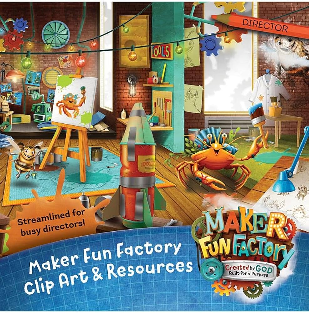 Lecciones De Vbs De Maker Fun Factory Maker Fun Factory VBS Craft