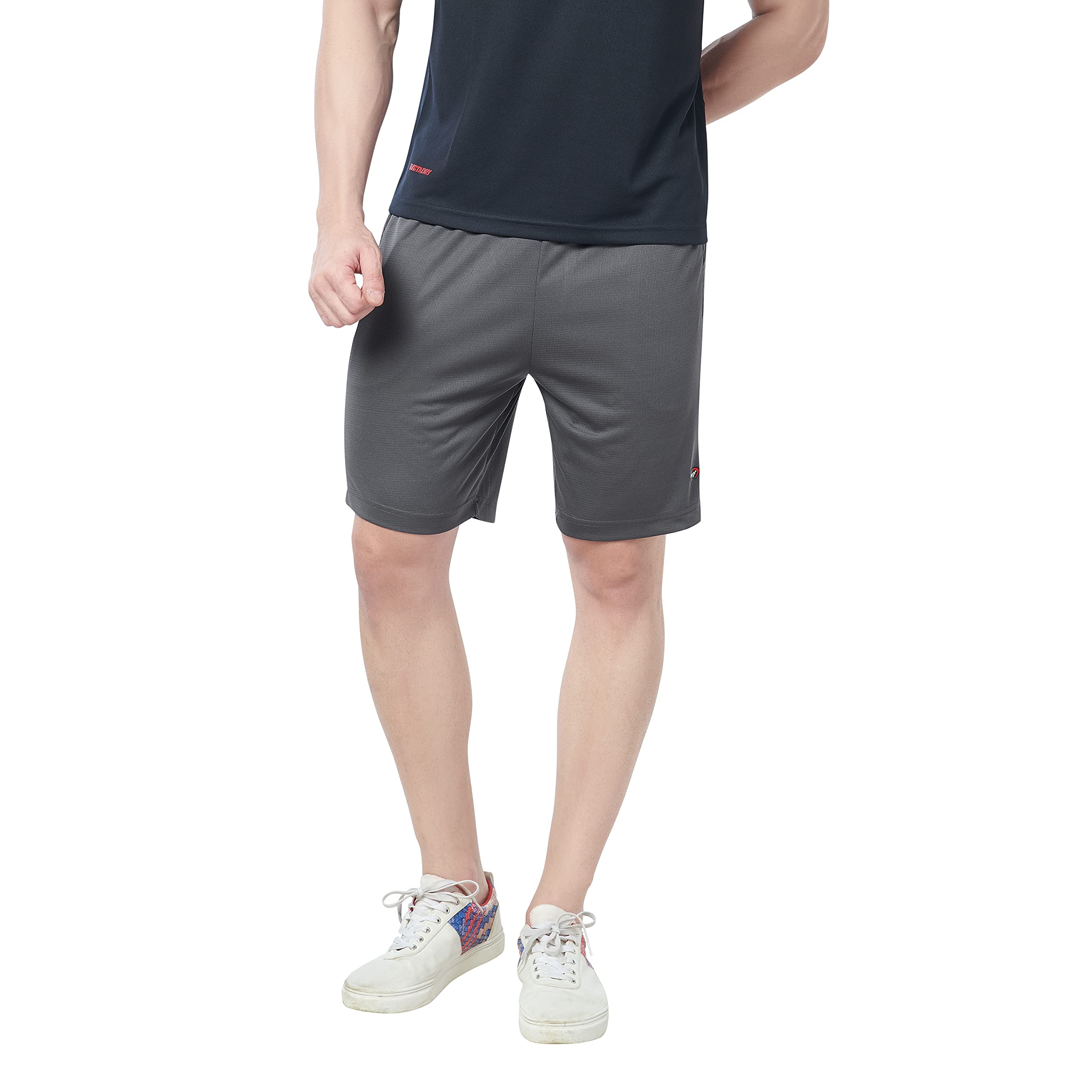Berge' Men's Instadry Dryfit Polyester Lightweight Soft Fabric Long Shorts With Secure Zipper Pockets for Casual Sports, Running, Gym, Jogging | Half Pants-image-42