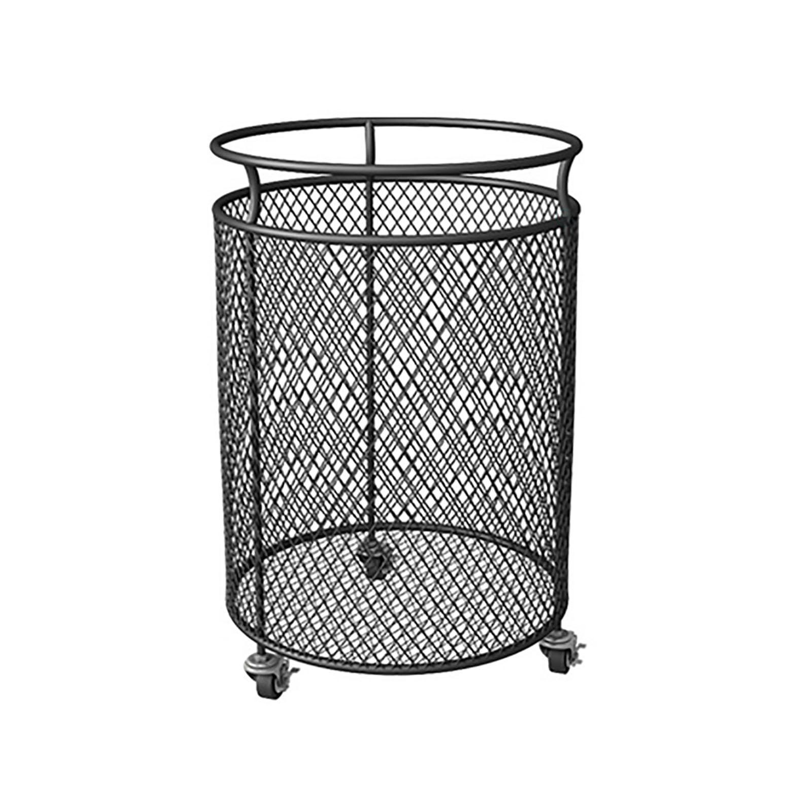SFSLBFB Laundry Hamper Cart Sorter Clothes Basket for Dirty Clothes - Sturdy Metal Hamper Bin on Wheels, Large Organizer Rack for Bathroom - Convenient Laundry Storage Solution with Rolling Wheels