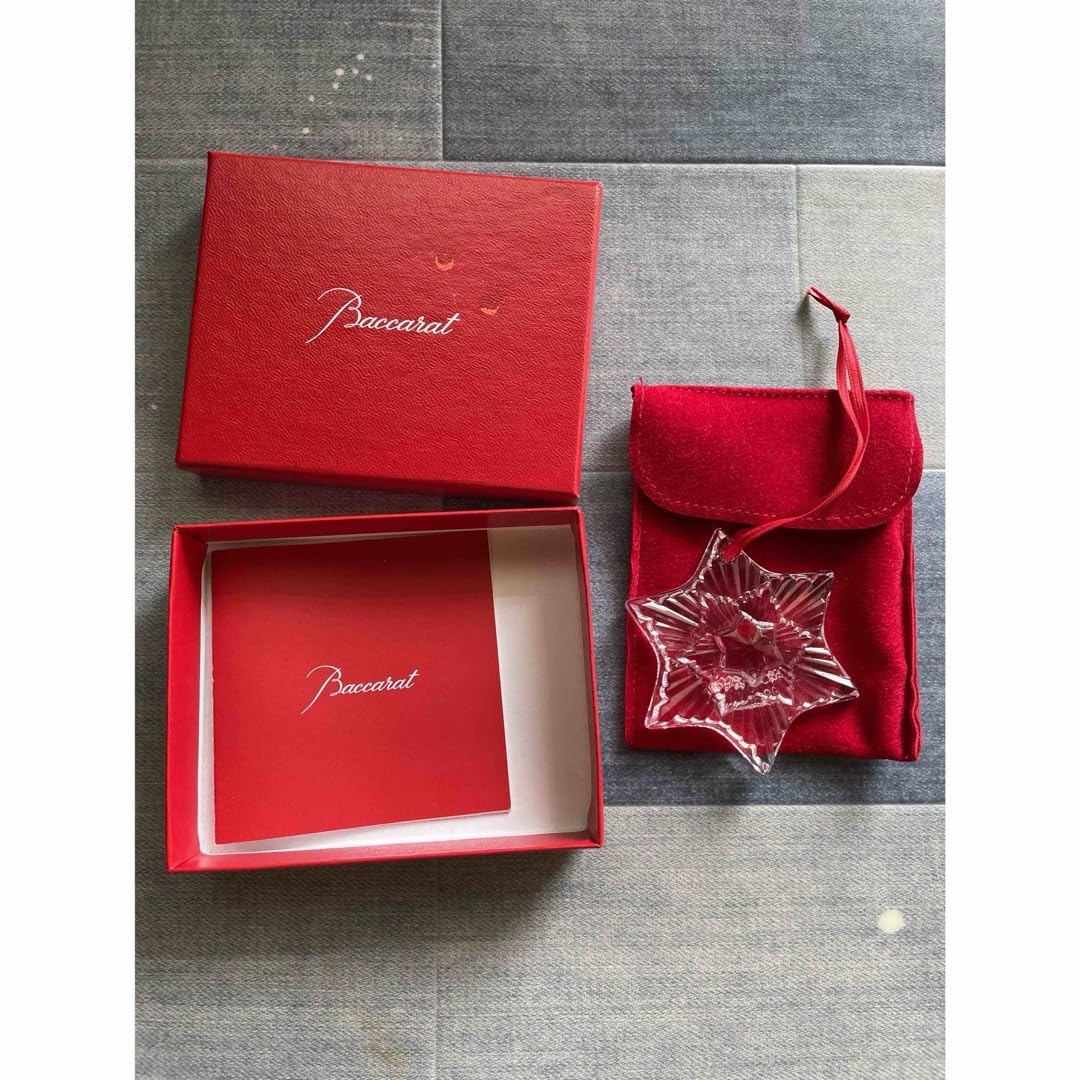 バカラ クリスマスオーナメント 2020 クリア