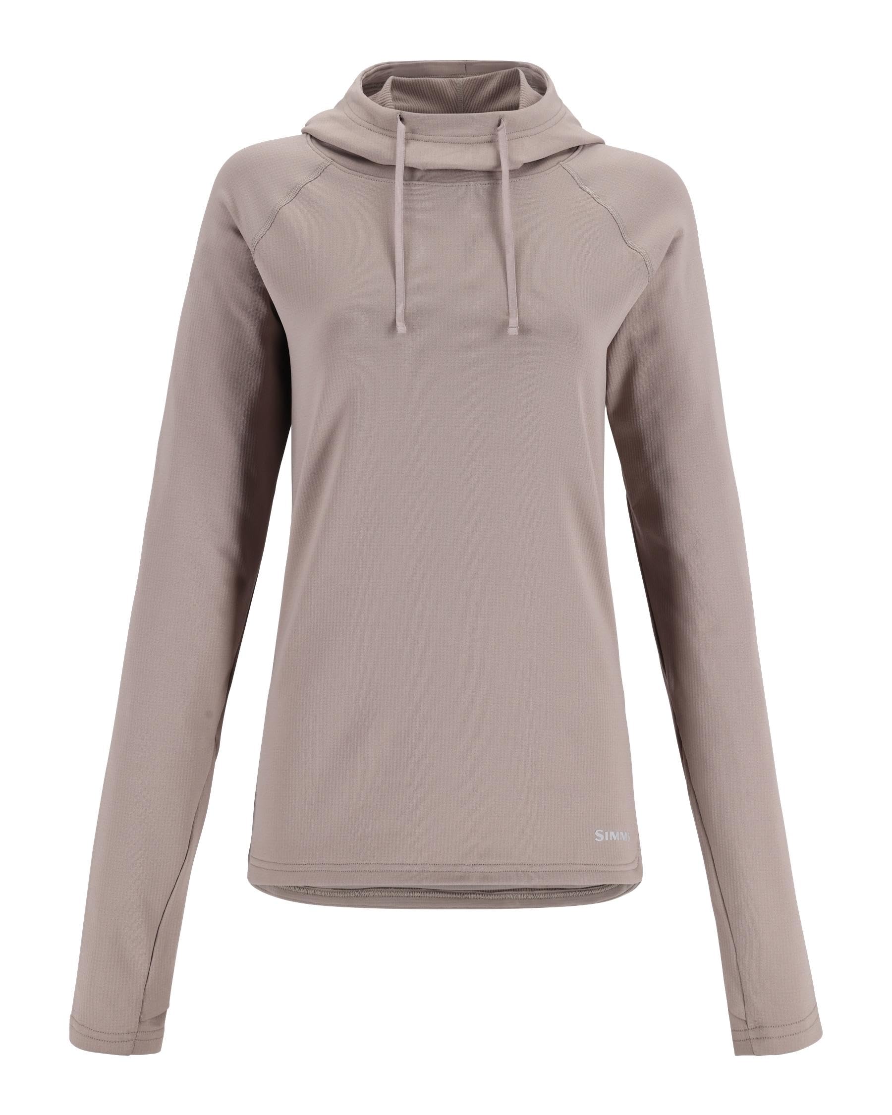 Simms W'S HEAVYWEIGHT BASELAYER HOODY DOLOMITE M