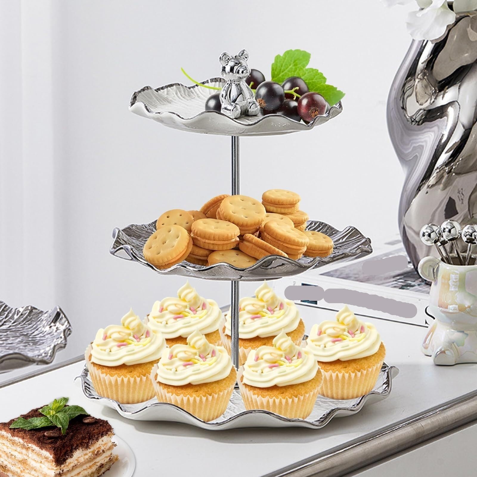 Podstawka pod tort, Porcelanowy stojak na ciasto