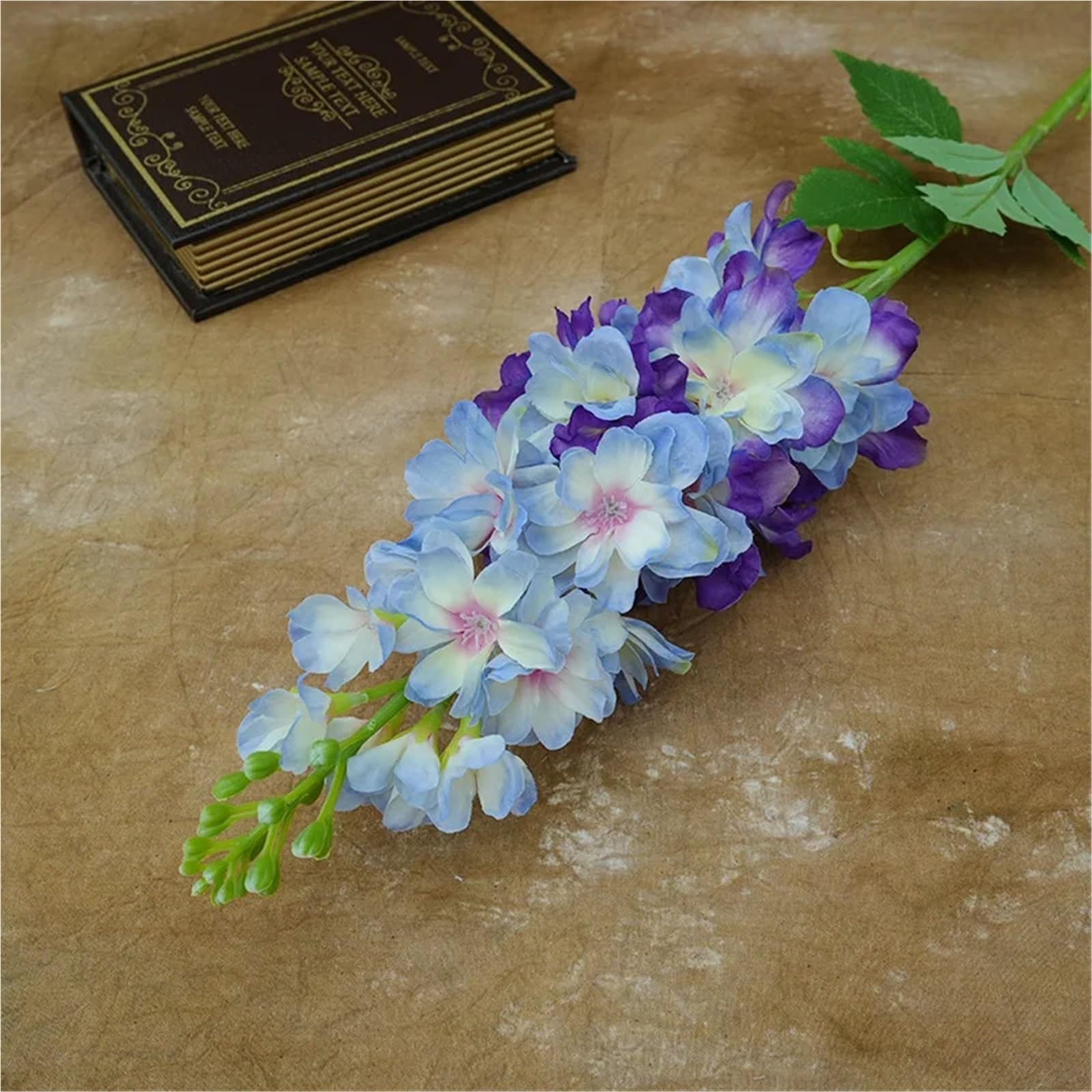 Artificiali Delphinium Ajacis Delphinium di fiori seta artificiale