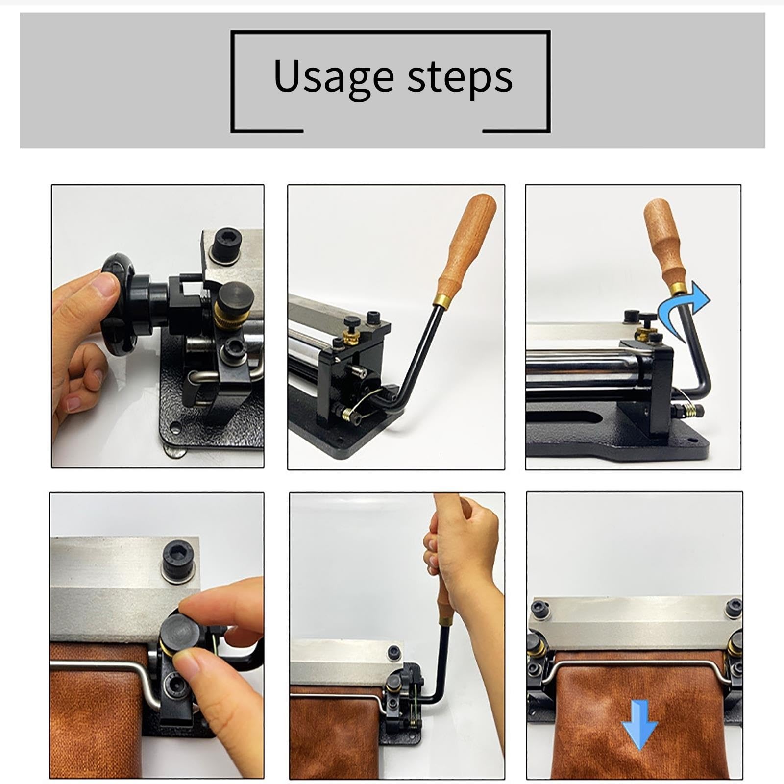 Skiving Machine - Separador de cuero eficiente para el hogar