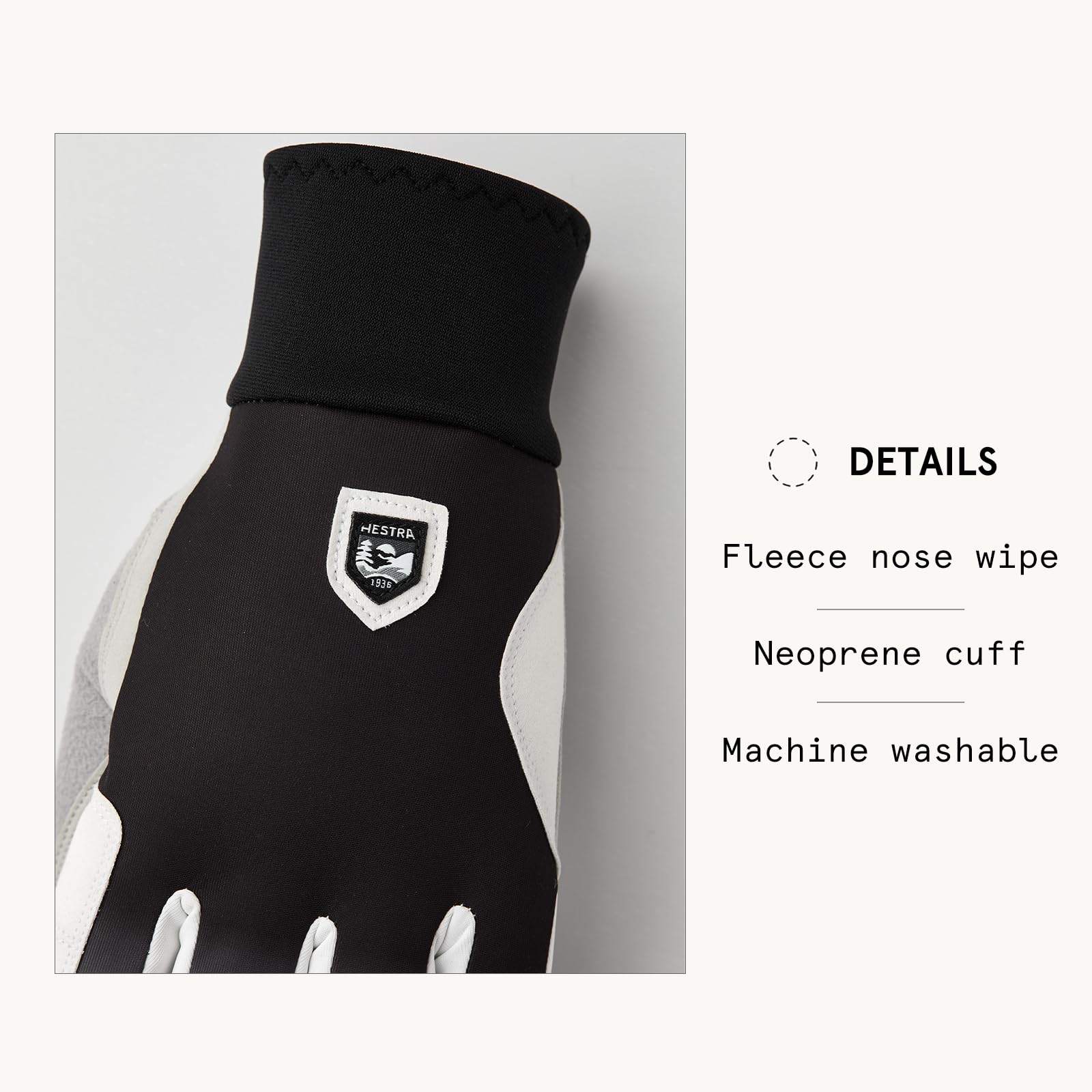 Amazon.com : Hestra Women´s XC Primaloft 5-Finger Glove - Black