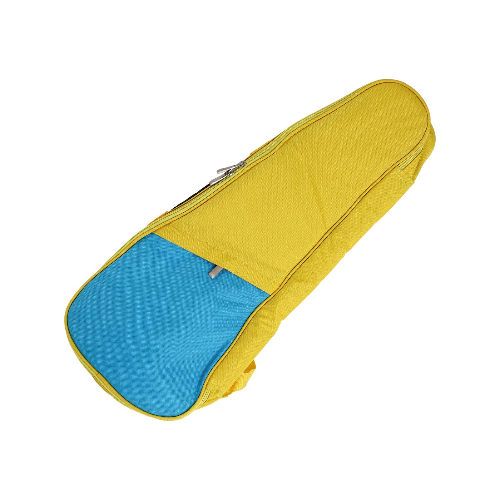 Custodia per Ukulele da 23 Pollici, Custodia per Zaino con Imbottitura Addensata in Cotone Stile Semplice con Tracolla Regolabile per Piccola Chitarra Ukulele (YELLOW)