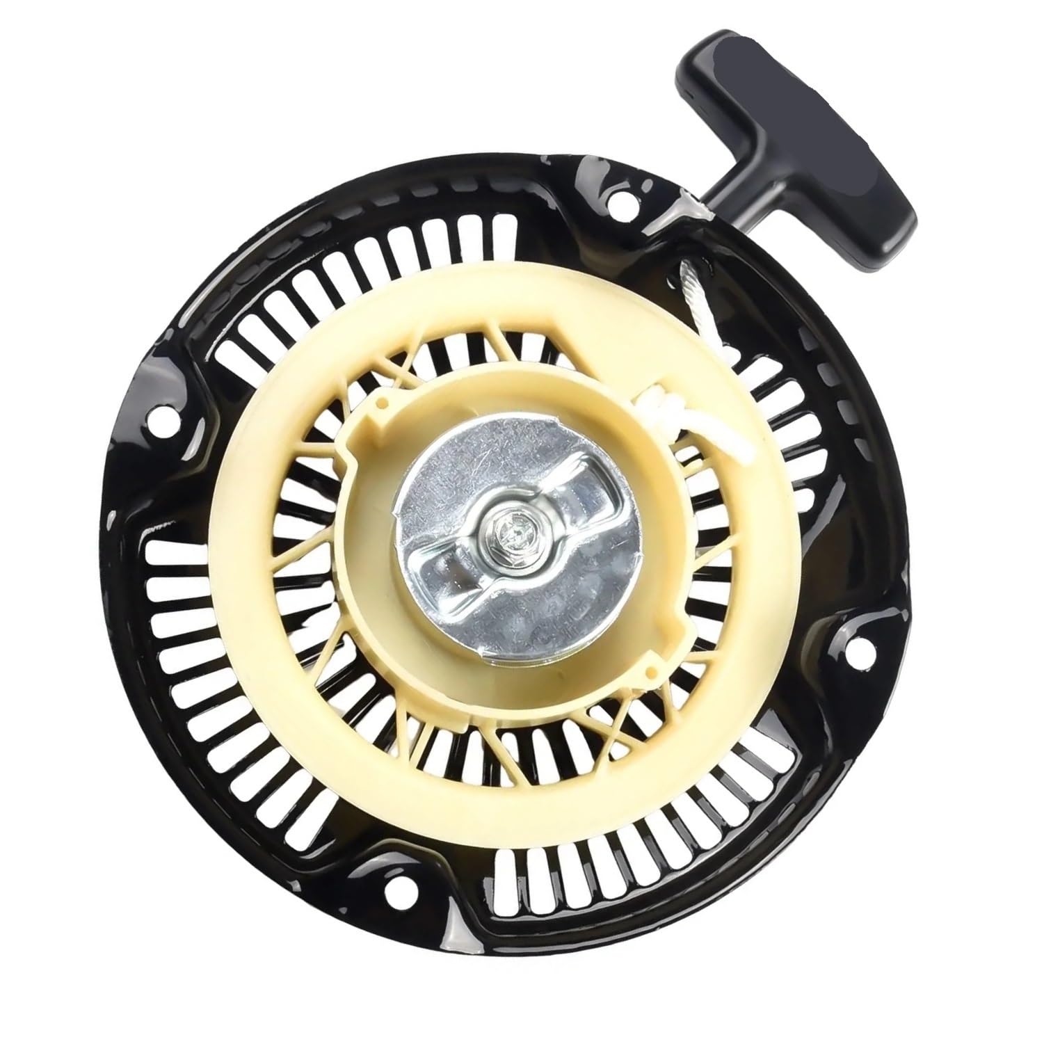 Arrancador de retroceso de plástico para motor EY20 y EH12 de cortacésped