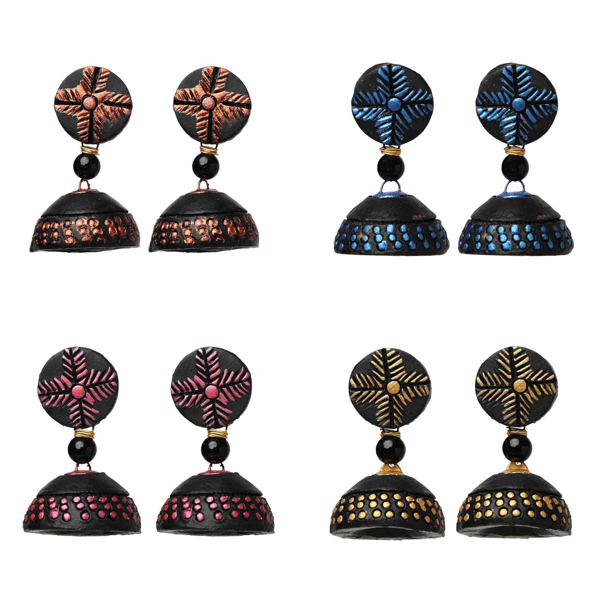 See full amazon price history chart for Le bijouxistic Terracotta Jhumki Earrings For Women Girls | Set of 4 Different Color Stylish Earrings Jhumki For Girls & Women (Terracotta Jhumki) Le bijouxistic Terracotta Jhumki Earrings For Women Girls | Set of 4 Different Color Stylish Earrings Jhumki For Girls & Women (Terracotta Jhumki) (B0D9MNMTBL) Amazon Price History, Amazon Price Tracker