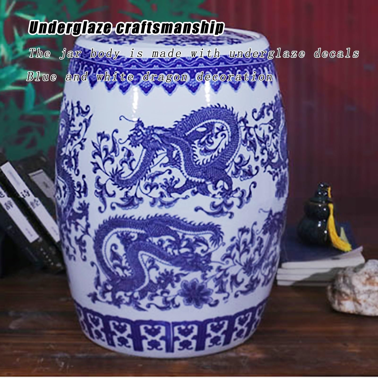 Contenitori per Riso, contenitori in Ceramica, contenitori per Cereali da Cucina, Grandi contenitori per Cereali, contenitori sigillati con Coperchio, secchi con Nappa, per tè, Caf