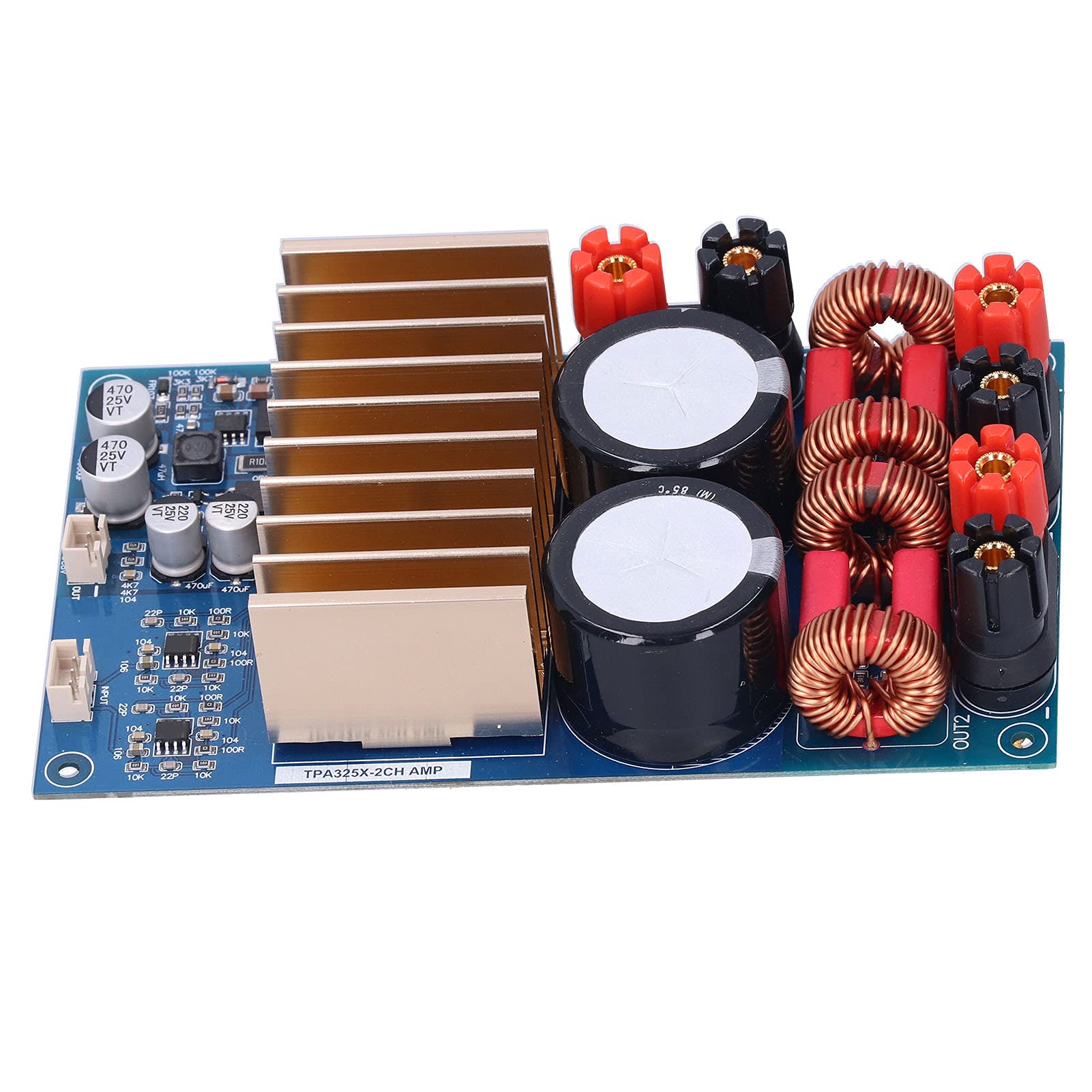 Cocoarm Cyfrowa Płytka Wzmacniacza Mocy PCB TPA3251 350 W moduł Klasy D DC24 36 V z 4700 UF X2 Kondensatory Filtrujące do Domowego Sprzętu Audio Naprawa Głośników i Projekty Audio