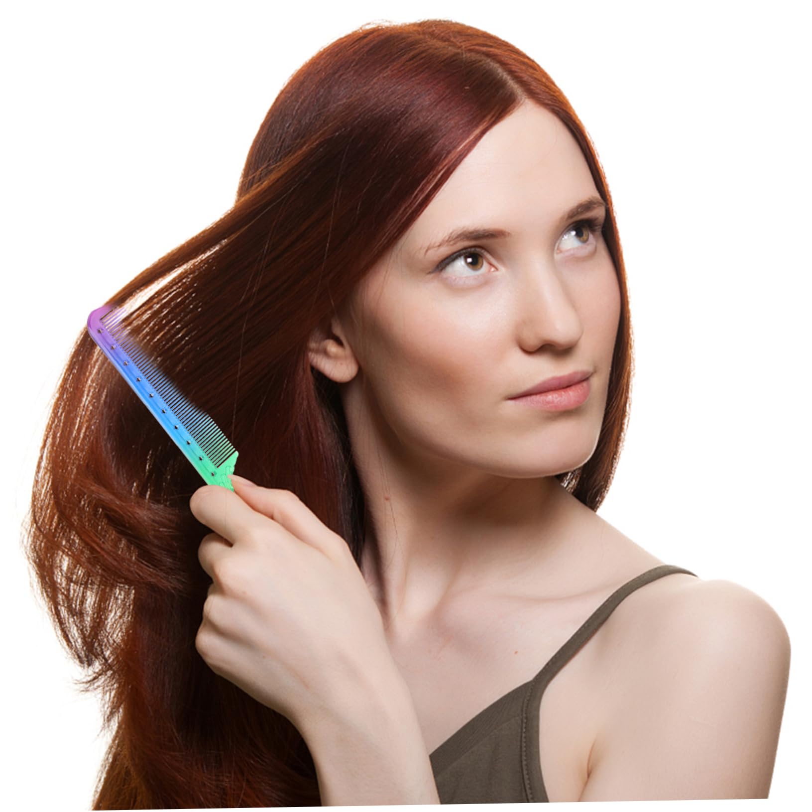MAGICLULU 9 Stk Friseurkamm Haarkamm Kamm Für Friseursalon Haarshampoo-bürste Scheidekamm Spießkämme Profi Rattenschwanzkamm Friseurkamm Zubehör Haarwaschkamm Locken Regenbogenkamm Plastik
