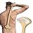 NURENDER 22 Oversized Back Scratcher, Bamboo Body Scratcher for Men and Women, Curved Backscratcher with Long Handle and Wide Nylon Brush Head for Itching Relief, Great for Elders, Pregnant Women
