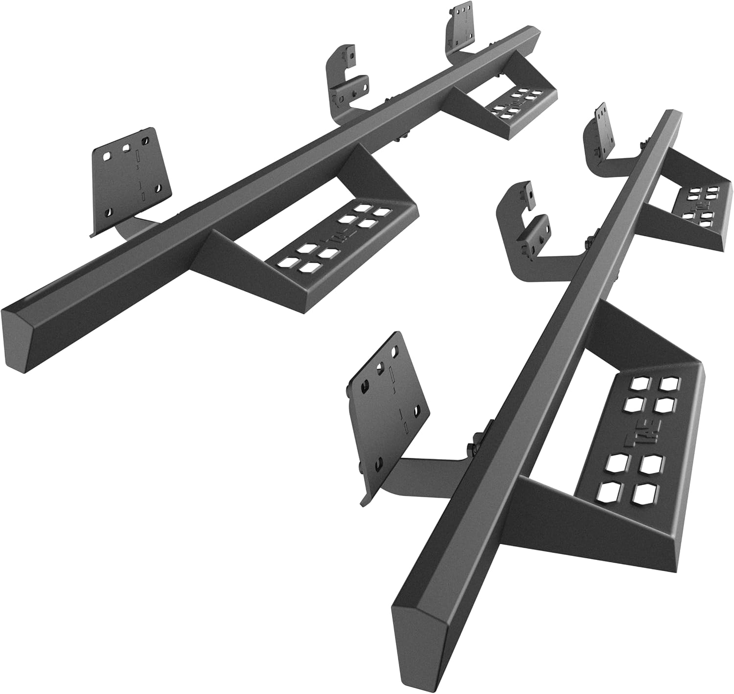 TAC Sniper Running Boards Compatible with 2019-2026 Dodge Ram 1500 Crew Cab(Exclude 2019-2024 Ram 1500 Classic)Truck Pickup 4" Drop Black Side Steps