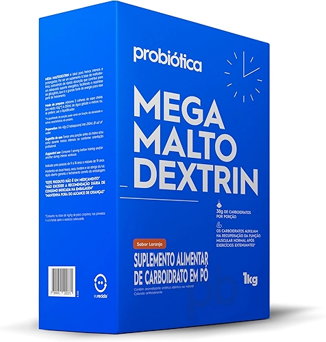 Mega Maltodextrin, Probiótica, Laranja, 1 kg
