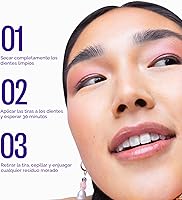 Vista 3 de Hismile Tiras blanqueadoras V34, tiras blanqueadoras de dientes, blanqueamiento dental morado, tiras blanqueadoras V34 moradas, tratamiento