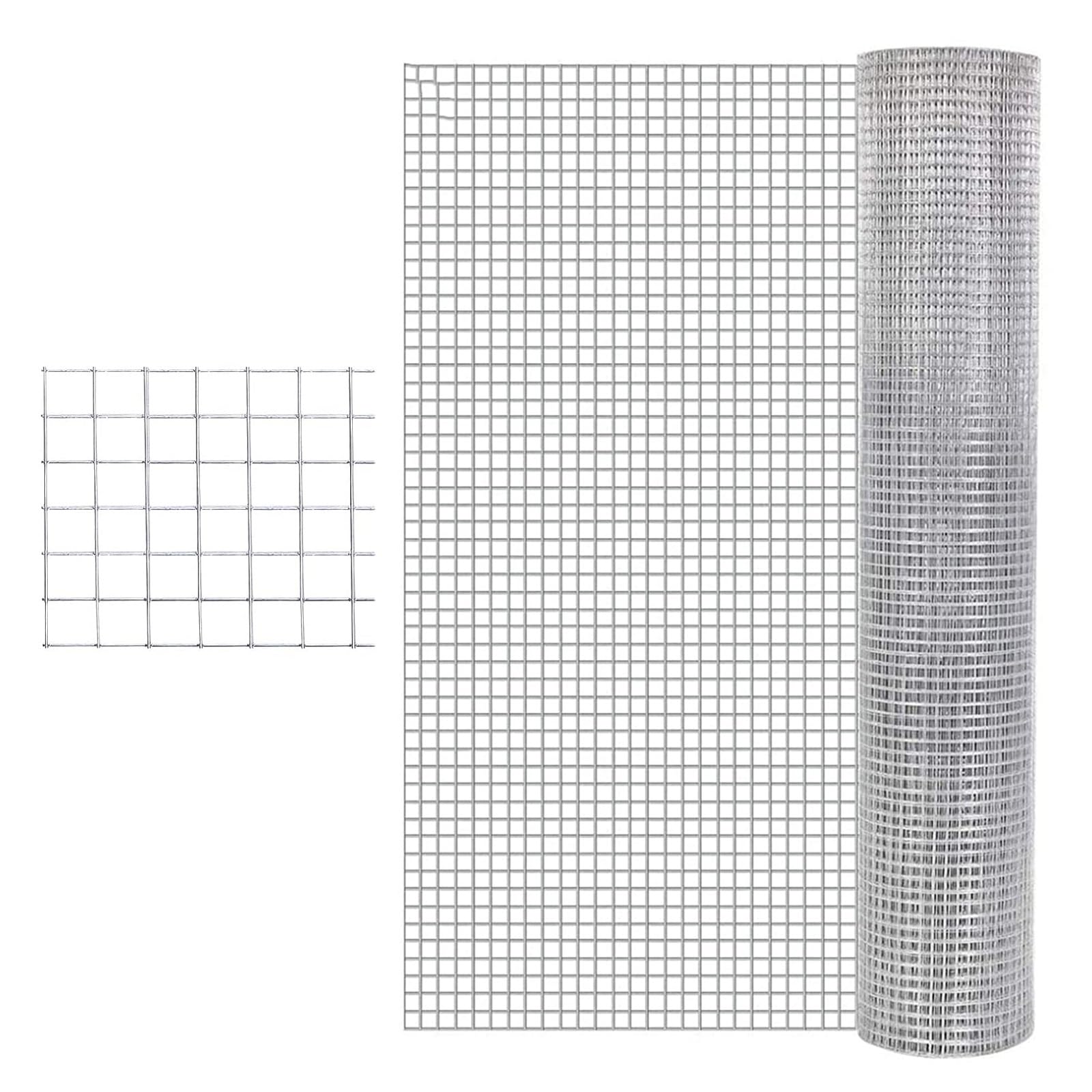 Grillage métallique anti gophers en acier inoxydable mailles 1,25 cm