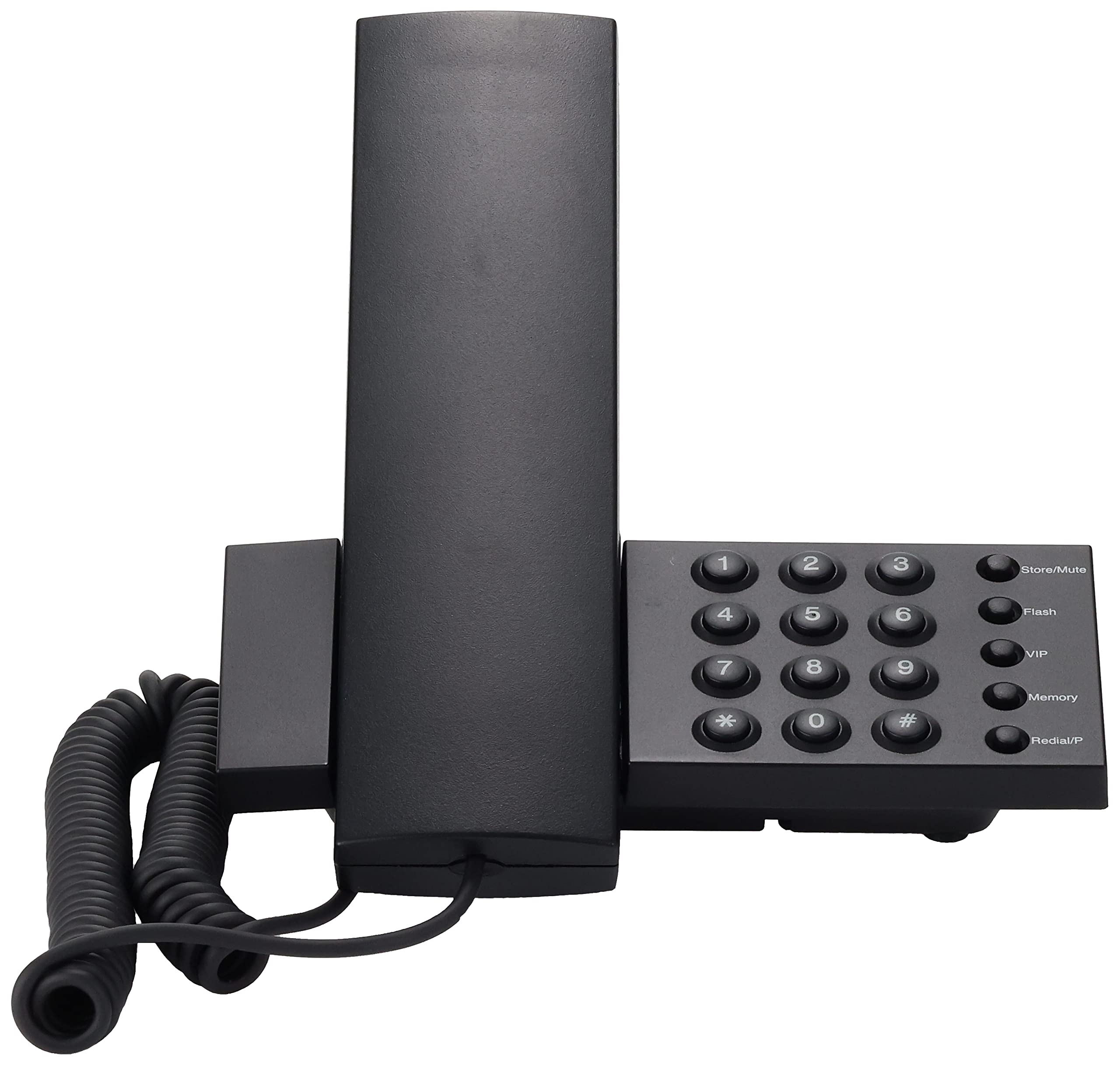 Amazon | グランサンク デザインテレフォン ブラック TGX-02BK  