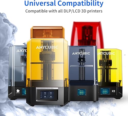 Miniatura 7 de ANYCUBIC Resina de impresora 3D, resina de curado UV LCD de 405 nm, resina 3D de fotopolímero rápido y de alta precisión para impresora 3D de resina